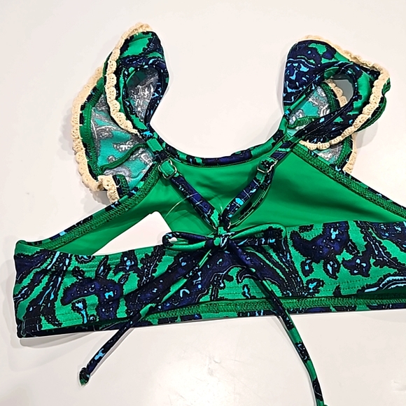 Zimmermann Kids Tiggy Scoop Ruffle Bikini Set Size 10 - Picture 9 of 14